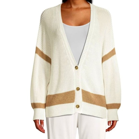Peserico Sweaters - PESERICO Relaxed-Fit Crochet Cardigan Size Med Lg / 100% Cotton
